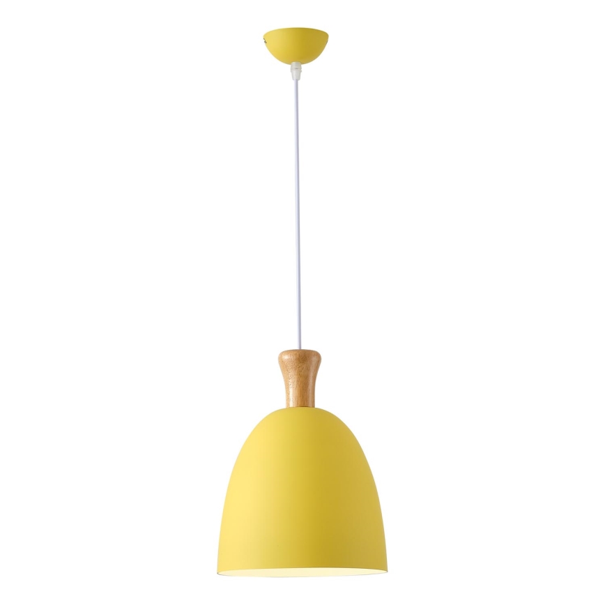 Kattokruunu johdossa 1xE27/15W/230V keltainen halkaisija 23 cm