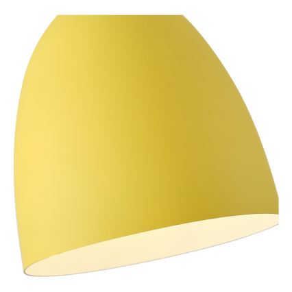 Kattokruunu johdossa 1xE27/15W/230V keltainen halkaisija 23 cm