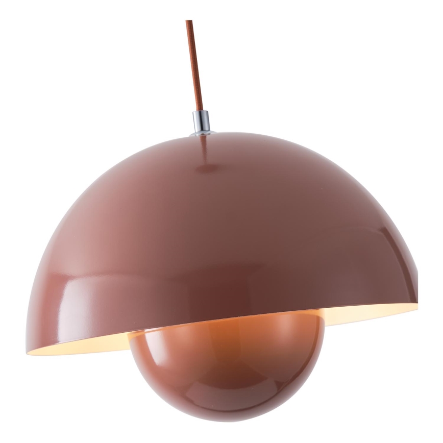 Kattokruunu johdossa 1xE27/15W/230V punainen