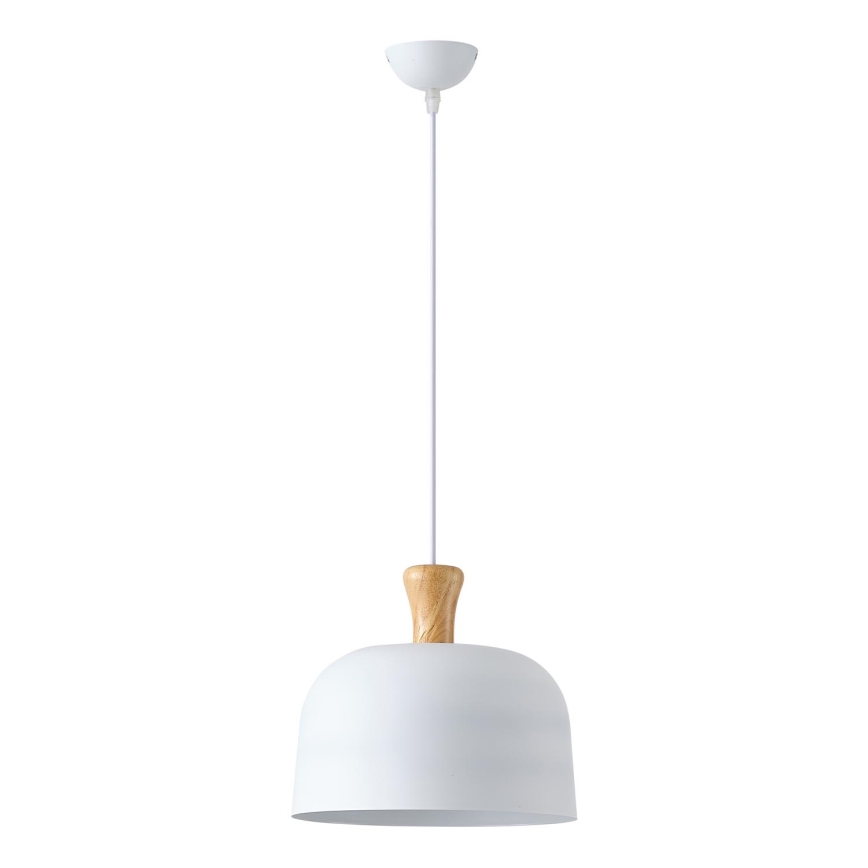 Kattokruunu johdossa 1xE27/15W/230V valkoinen halkaisija 27 cm