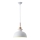Kattokruunu johdossa 1xE27/15W/230V valkoinen halkaisija 28 cm