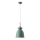 Kattokruunu johdossa 1xE27/15W/230V vihreä halkaisija 19,5 cm