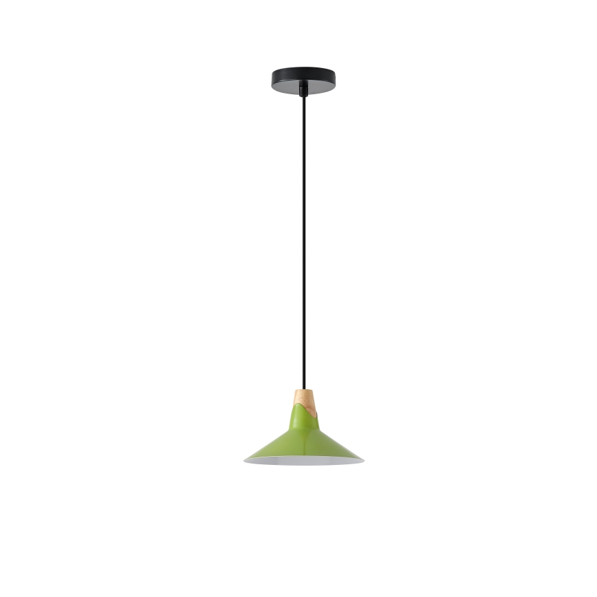 Kattokruunu johdossa 1xE27/15W/230V vihreä