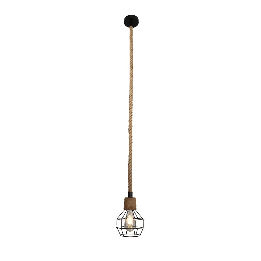 Kattokruunu johdossa 1xE27/60W/230V halkaisija 15 cm