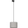 Kattokruunu johdossa 3-vaihe kiskojärjestelmään TRACER 1xE27/15W/230V halkaisija 30 cm musta/harmaa