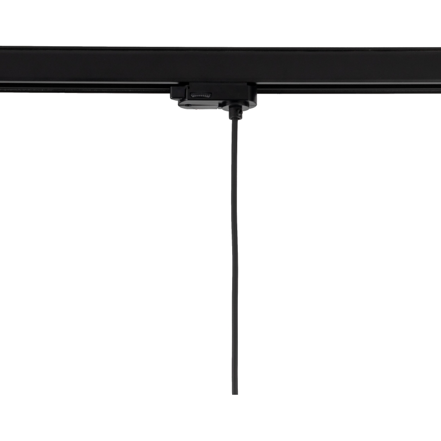 Kattokruunu johdossa 3-vaihe kiskojärjestelmään TRACER 1xE27/15W/230V halkaisija 38 cm musta/valkoinen