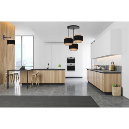 Kattokruunu johdossa 3xE27/60W/230V beige