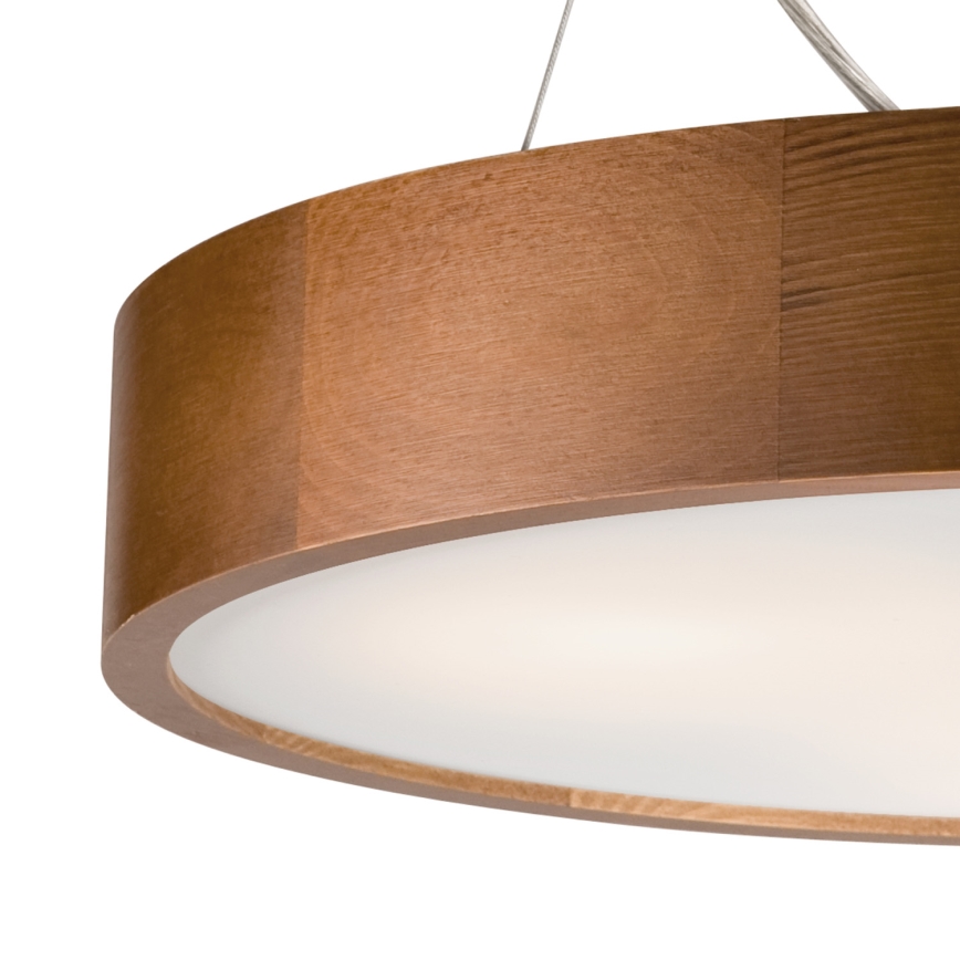 Kattokruunu johdossa 3xE27/60W/230V ø 47 cm mänty - FSC sertifioitu