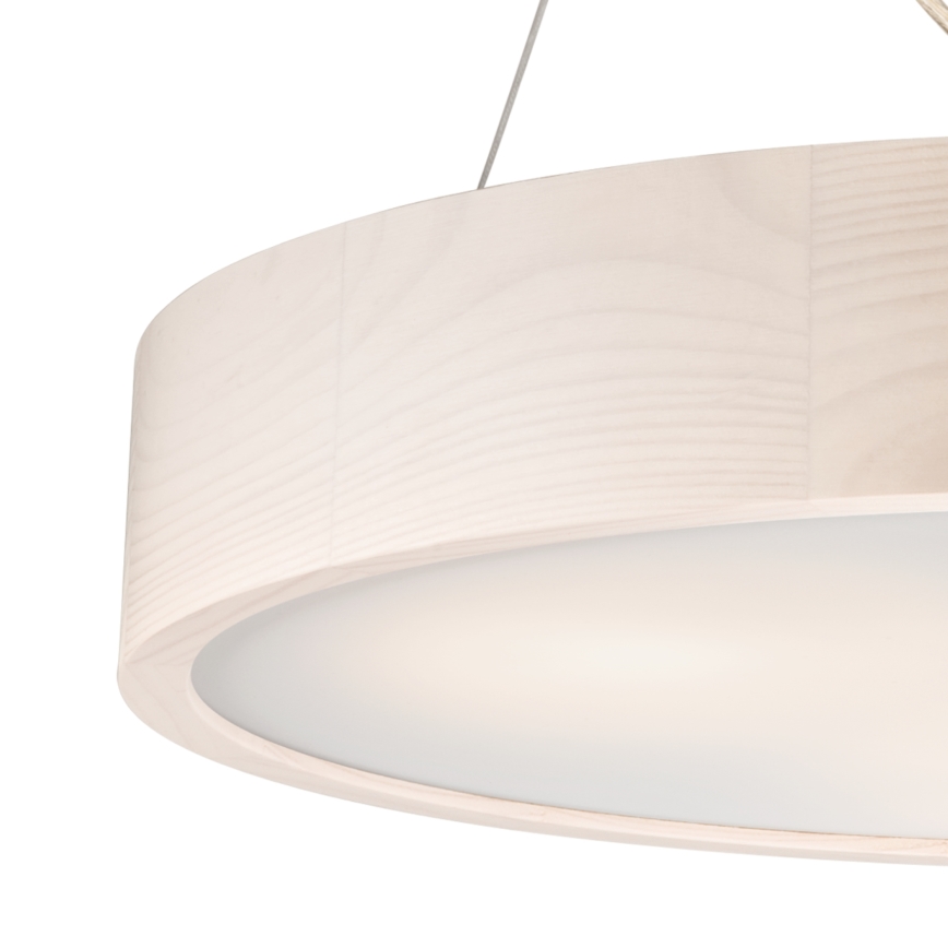 Kattokruunu johdossa 3xE27/60W/230V ø 47 cm mänty - FSC sertifioitu