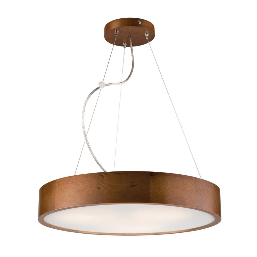 Kattokruunu johdossa 3xE27/60W/230V ø 47 cm mänty - FSC sertifioitu