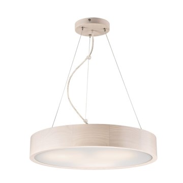 Kattokruunu johdossa 3xE27/60W/230V ø 47 cm mänty - FSC sertifioitu