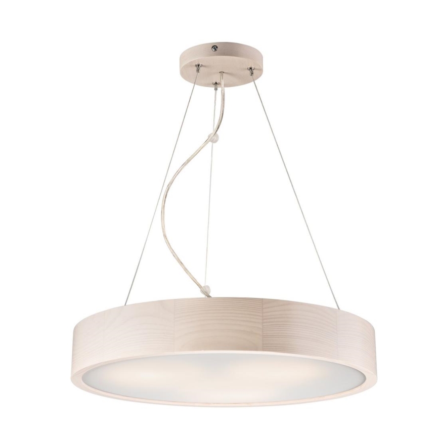 Kattokruunu johdossa 3xE27/60W/230V ø 47 cm mänty - FSC sertifioitu