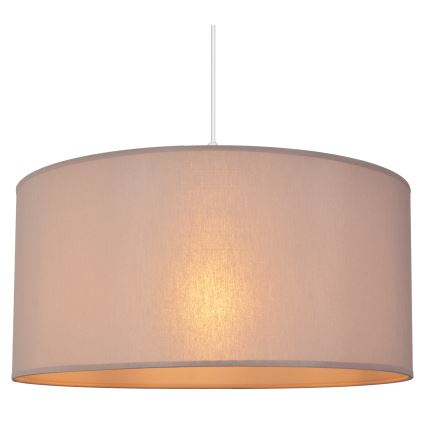 Kattokruunu johdossa ALBA 1xE27/15W/230V d. 40 cm beige