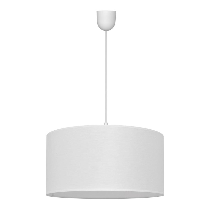 Kattokruunu johdossa ALBA 1xE27/15W/230V d. 40 cm valkoinen