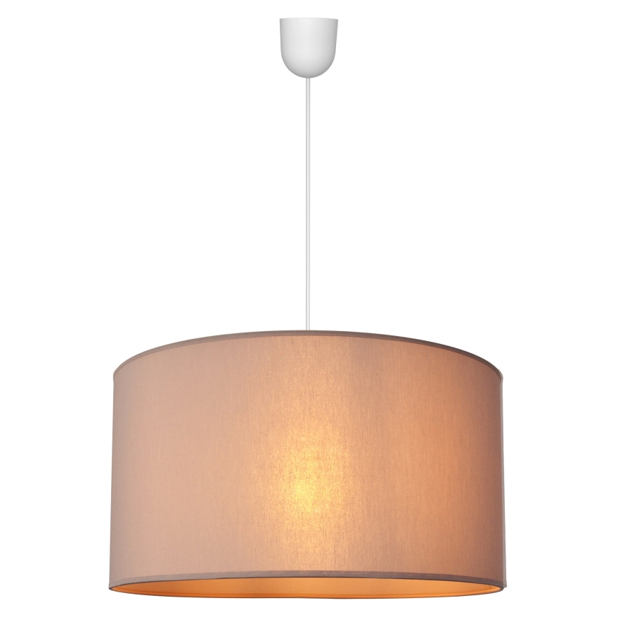 Kattokruunu johdossa ALBA 1xE27/15W/230V d. 45 cm beige