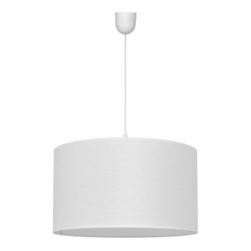 Kattokruunu johdossa ALBA 1xE27/15W/230V d. 45 cm valkoinen