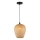 Kattokruunu johdossa ALMA 1xE27/60W/230V halkaisija 23 cm bambu
