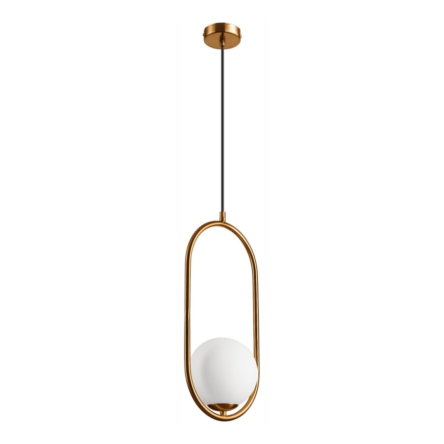 Kattokruunu johdossa AMBER 1xG9/5W/230V 140 cm
