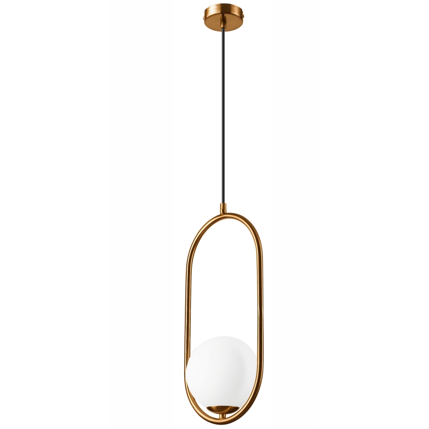 Kattokruunu johdossa AMBER 1xG9/5W/230V 140 cm