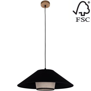 Kattokruunu johdossa AMIGO 1xE27/60W/230V tammi – FSC sertifioitu