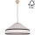 Kattokruunu johdossa AMIGO 1xE27/60W/230V tammi – FSC sertifioitu