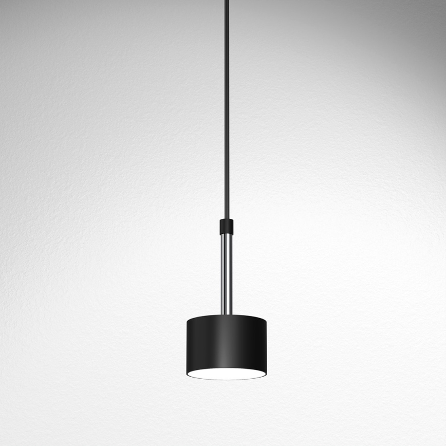 Kattokruunu johdossa ARENA 1xGX53/11W/230V musta/kiiltävä kromi