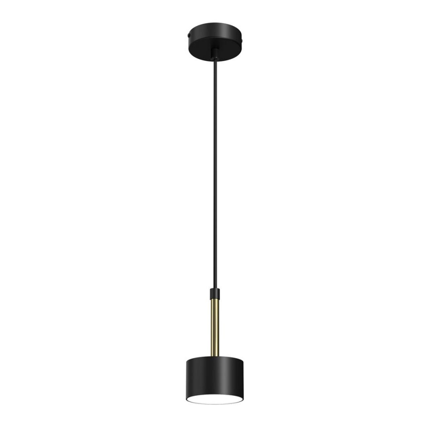 Kattokruunu johdossa ARENA 1xGX53/11W/230V musta/kulta