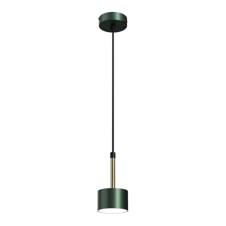 Kattokruunu johdossa ARENA 1xGX53/11W/230V vihreä/kulta
