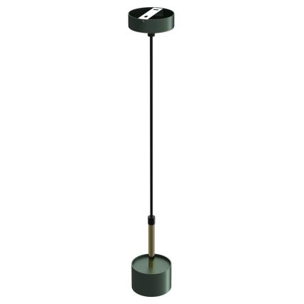 Kattokruunu johdossa ARENA 1xGX53/11W/230V vihreä/kulta