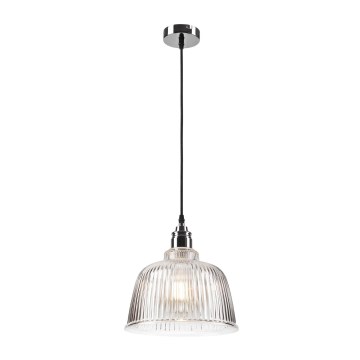 Kattokruunu johdossa ASTA 1xE27/60W/230V kiiltävä kromi
