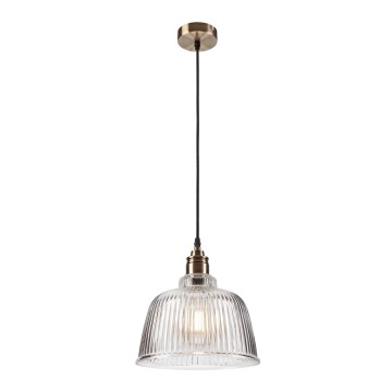 Kattokruunu johdossa ASTA 1xE27/60W/230V pronssi