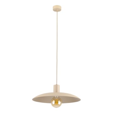 Kattokruunu johdossa ASTRA 1xE27/15W/230V halkaisija 41 cm beige