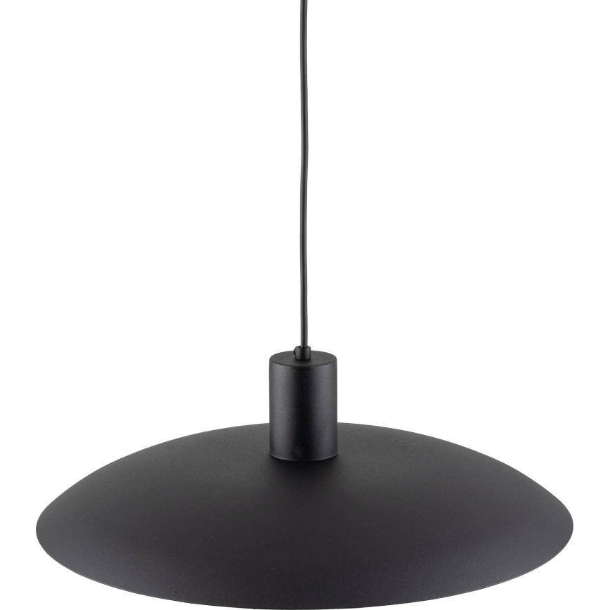 Kattokruunu johdossa ASTRA 1xE27/15W/230V halkaisija 41 cm musta