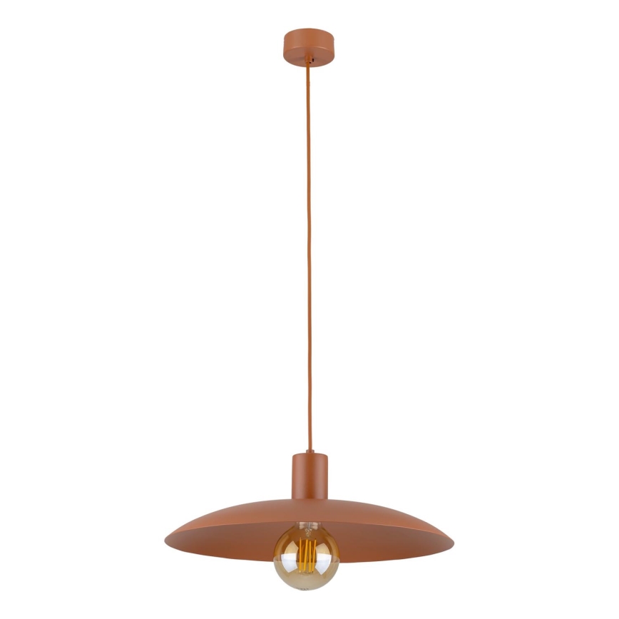 Kattokruunu johdossa ASTRA 1xE27/15W/230V halkaisija 41 cm tiili