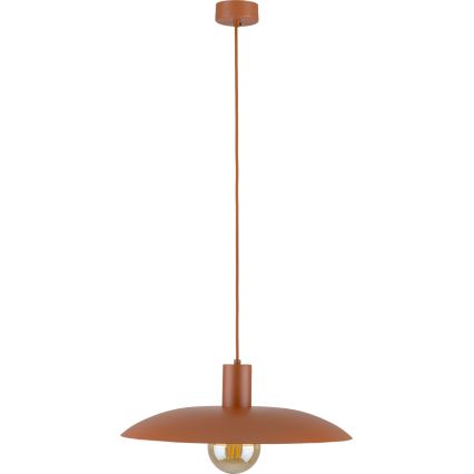 Kattokruunu johdossa ASTRA 1xE27/15W/230V halkaisija 41 cm tiili