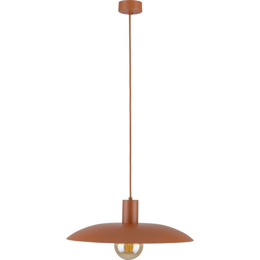 Kattokruunu johdossa ASTRA 1xE27/15W/230V halkaisija 41 cm tiili