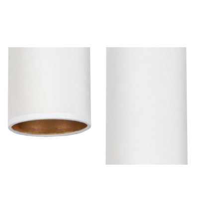 Kattokruunu johdossa AVALO 3xE27/60W/230V halkaisija 35 cm valkoinen