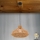 Kattokruunu johdossa BASKET 1xE27/40W/230V halkaisija 40 cm hemp