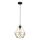 Kattokruunu johdossa BASKET 1xE27/60W/230V halkaisija 25 cm kulta