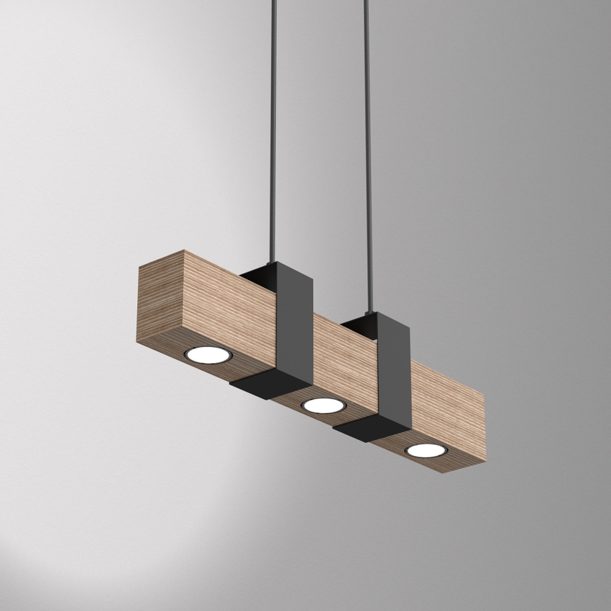 Kattokruunu johdossa BELEN 3xGU10/8W/230V