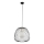 Kattokruunu johdossa BELL 1xG9/12W/230V halkaisija 33 cm musta/kulta