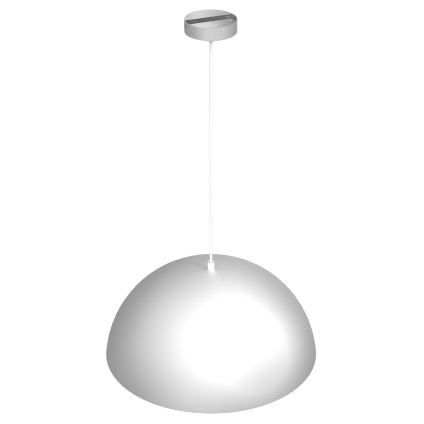 Kattokruunu johdossa BETA 1xE27/60W/230V d. 45 cm valkoinen