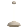 Kattokruunu johdossa BILBAO 1xE27/15W/230V halkaisija 40 cm beige
