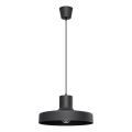 Kattokruunu johdossa BILO 1xE27/15W/230V halkaisija 35 cm musta