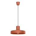 Kattokruunu johdossa BILO 1xE27/15W/230V halkaisija 35 cm oranssi