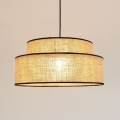 Kattokruunu johdossa BOHO 1xE27/60W/230V beige