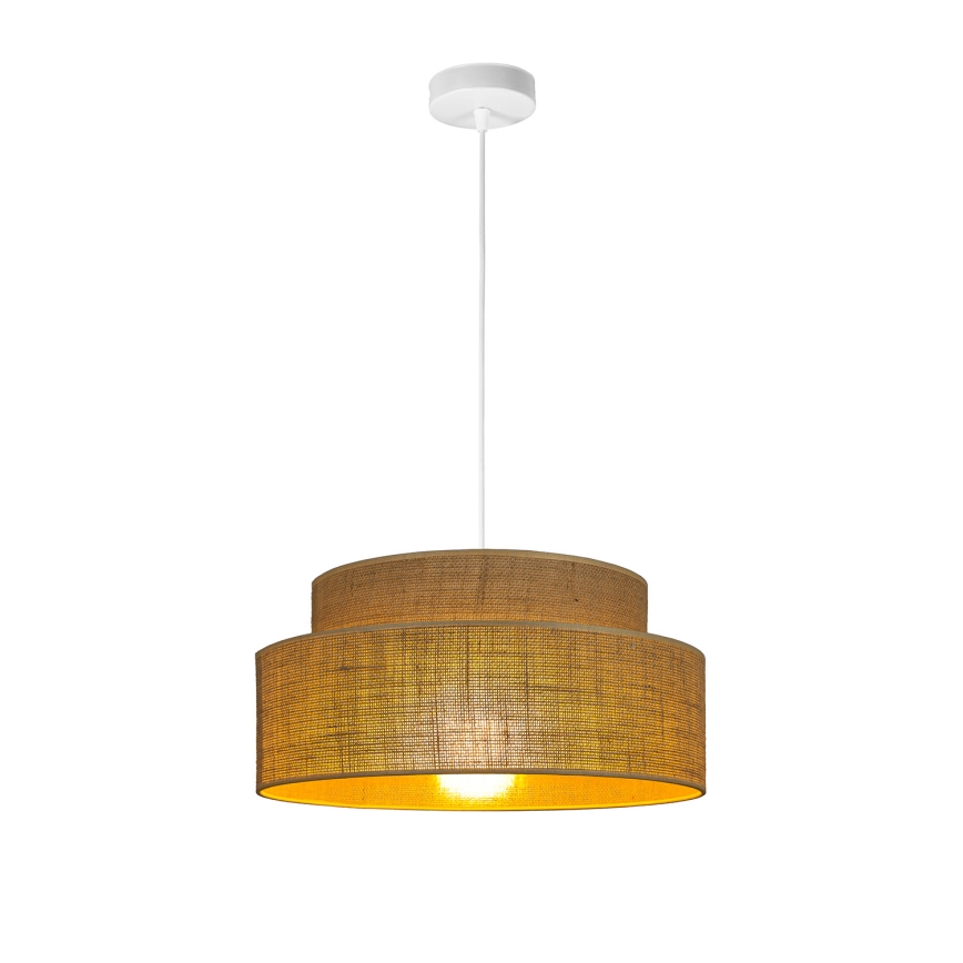 Kattokruunu johdossa BOHO 1xE27/60W/230V beige