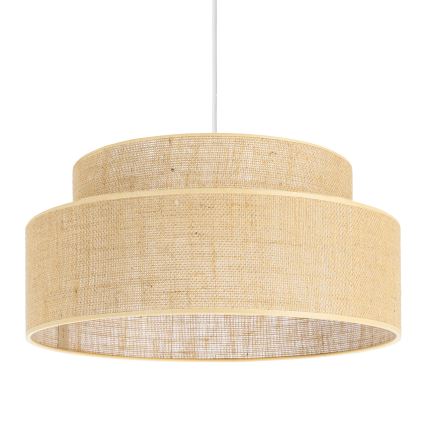 Kattokruunu johdossa BOHO 1xE27/60W/230V beige