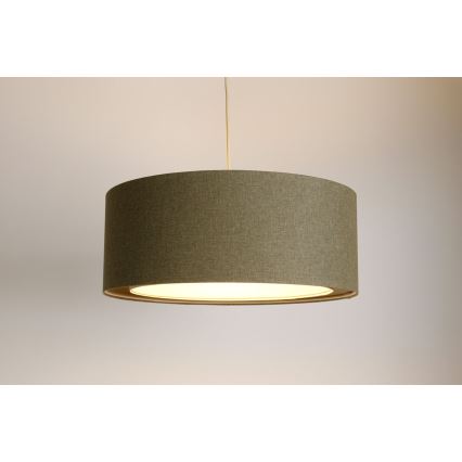 Kattokruunu johdossa BOHO TRINITI 1xE27/60W/230V harmaa