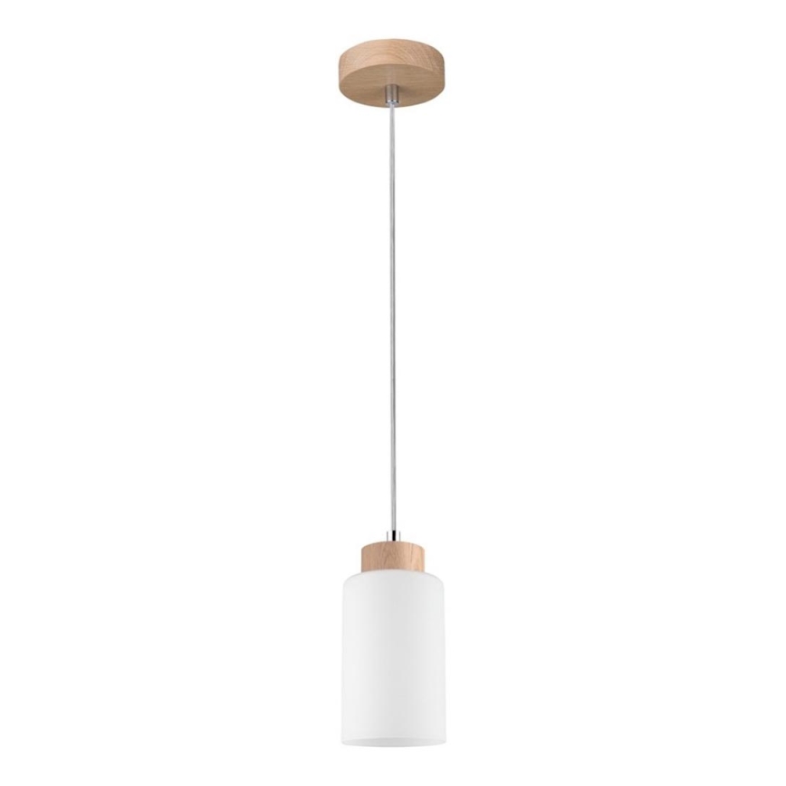 Kattokruunu johdossa BOSCO 1xE27/60W/230V tammi